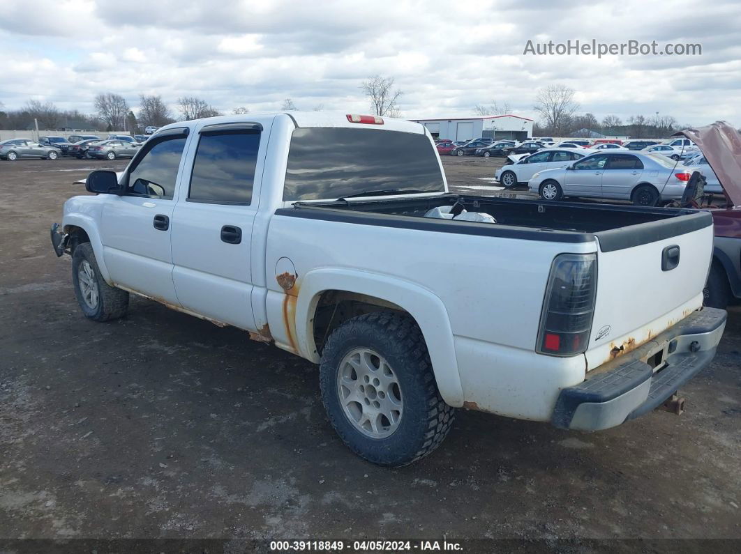 2007 Gmc Sierra 1500 Classic   White vin: 2GTEK13T071170059