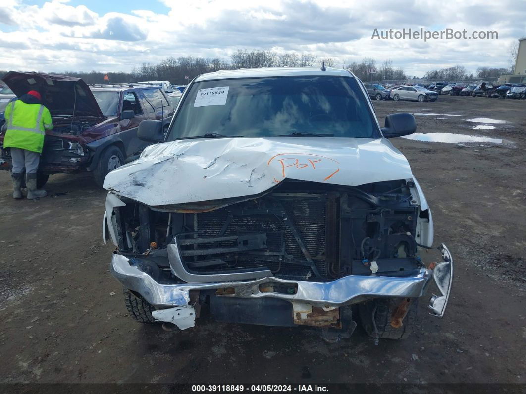 2007 Gmc Sierra 1500 Classic   White vin: 2GTEK13T071170059