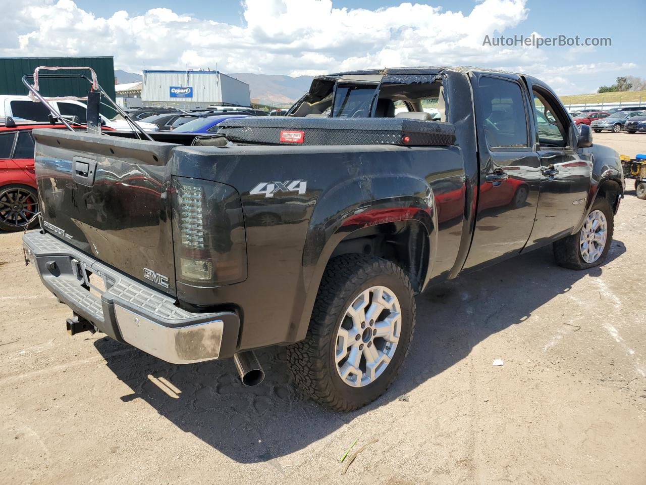 2008 Gmc Sierra K1500 Black vin: 2GTEK13Y881102296