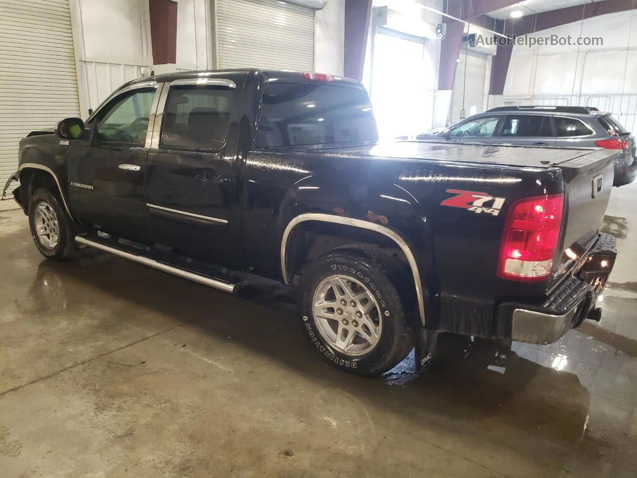 2008 Gmc Sierra K1500 Black vin: 2GTEK13Y981308128