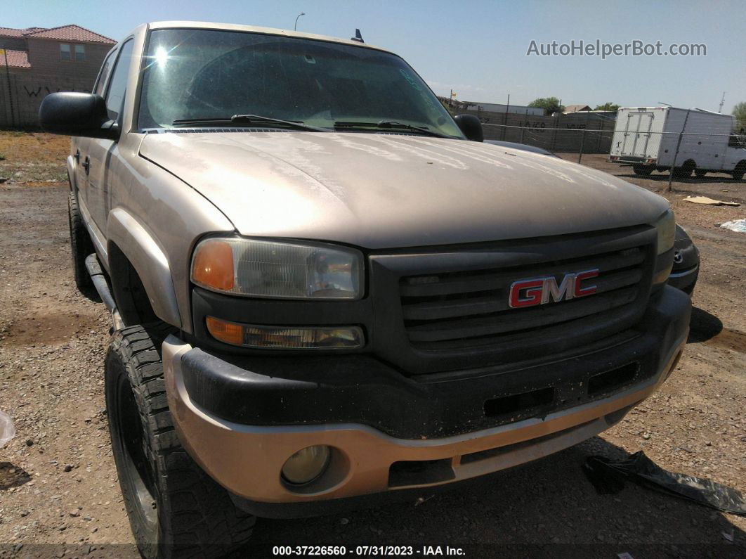 2007 Gmc Sierra 1500 Classic Sle2 Gold vin: 2GTEK13Z271144616