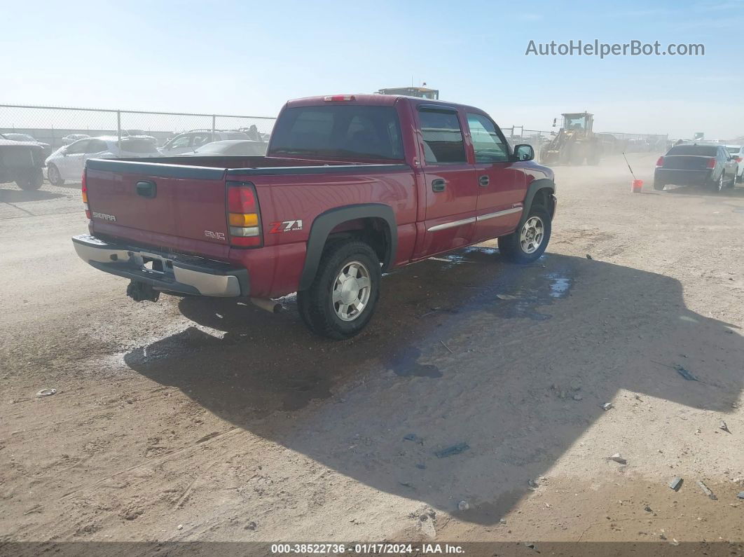 2007 Gmc Sierra 1500 Classic Slt Maroon vin: 2GTEK13Z871144345