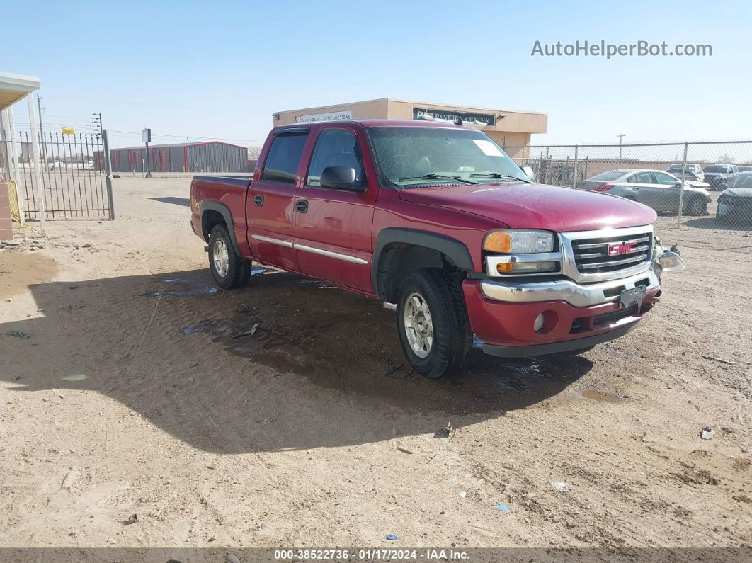 2007 Gmc Sierra 1500 Classic Slt Темно-бордовый vin: 2GTEK13Z871144345