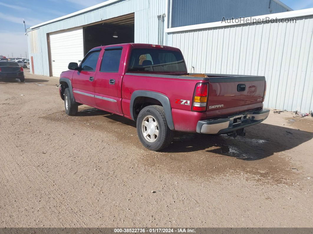 2007 Gmc Sierra 1500 Classic Slt Maroon vin: 2GTEK13Z871144345