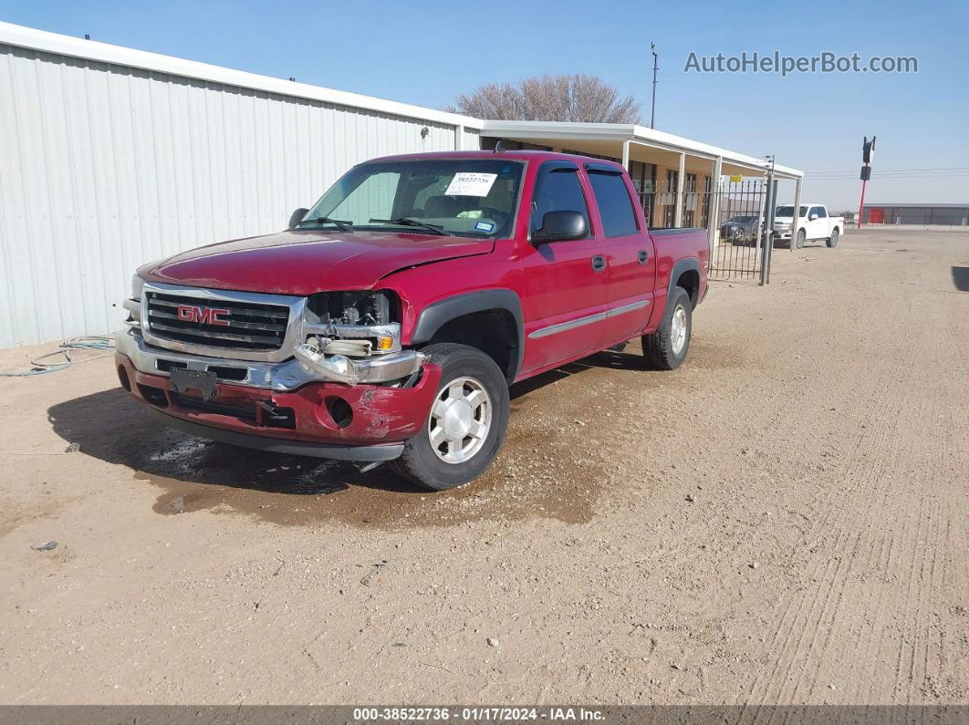 2007 Gmc Sierra 1500 Classic Slt Maroon vin: 2GTEK13Z871144345