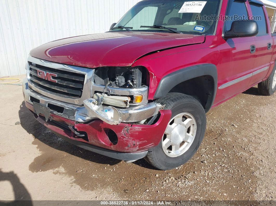 2007 Gmc Sierra 1500 Classic Slt Maroon vin: 2GTEK13Z871144345