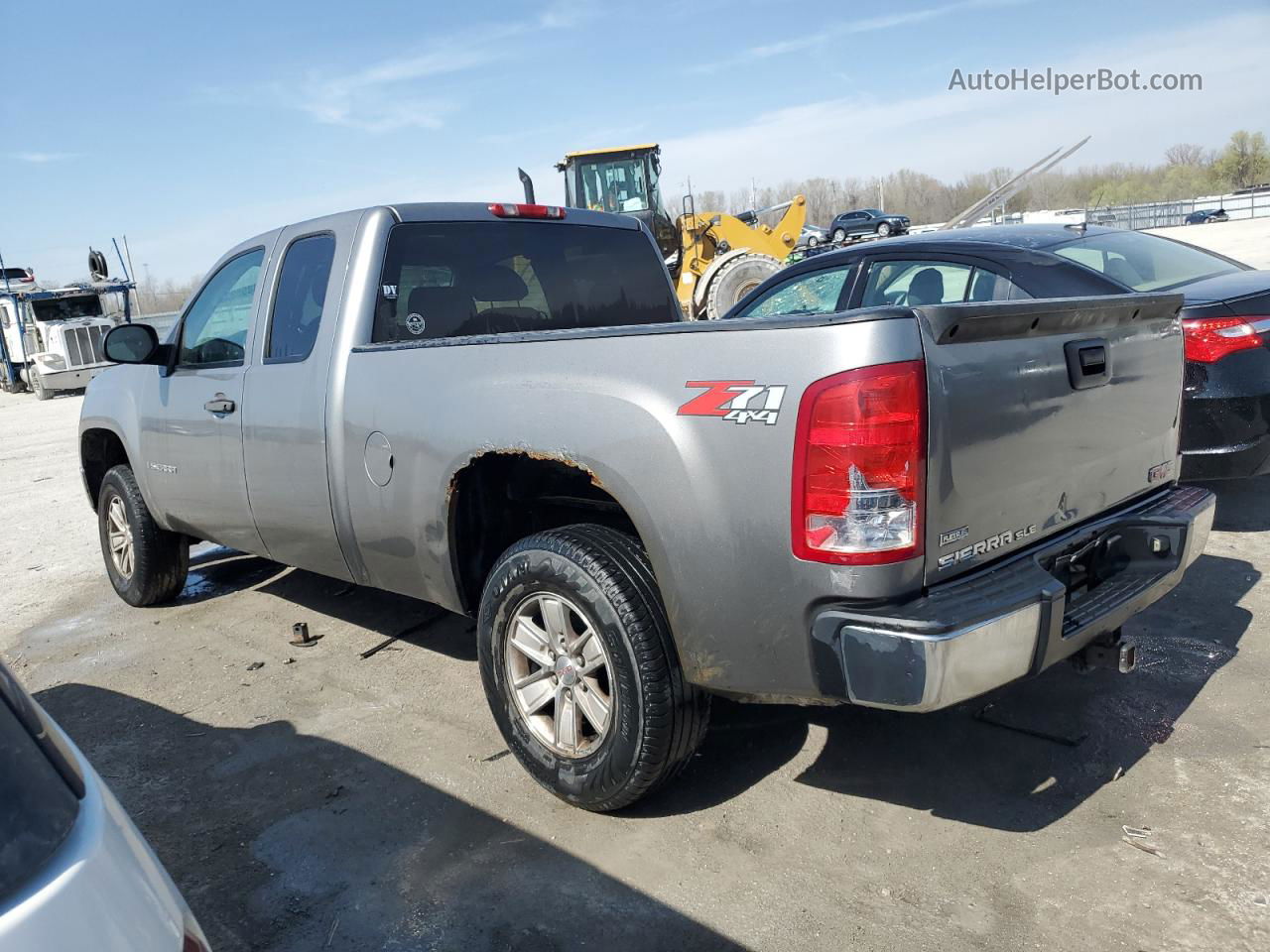 2008 Gmc Sierra K1500 Серый vin: 2GTEK190181262909