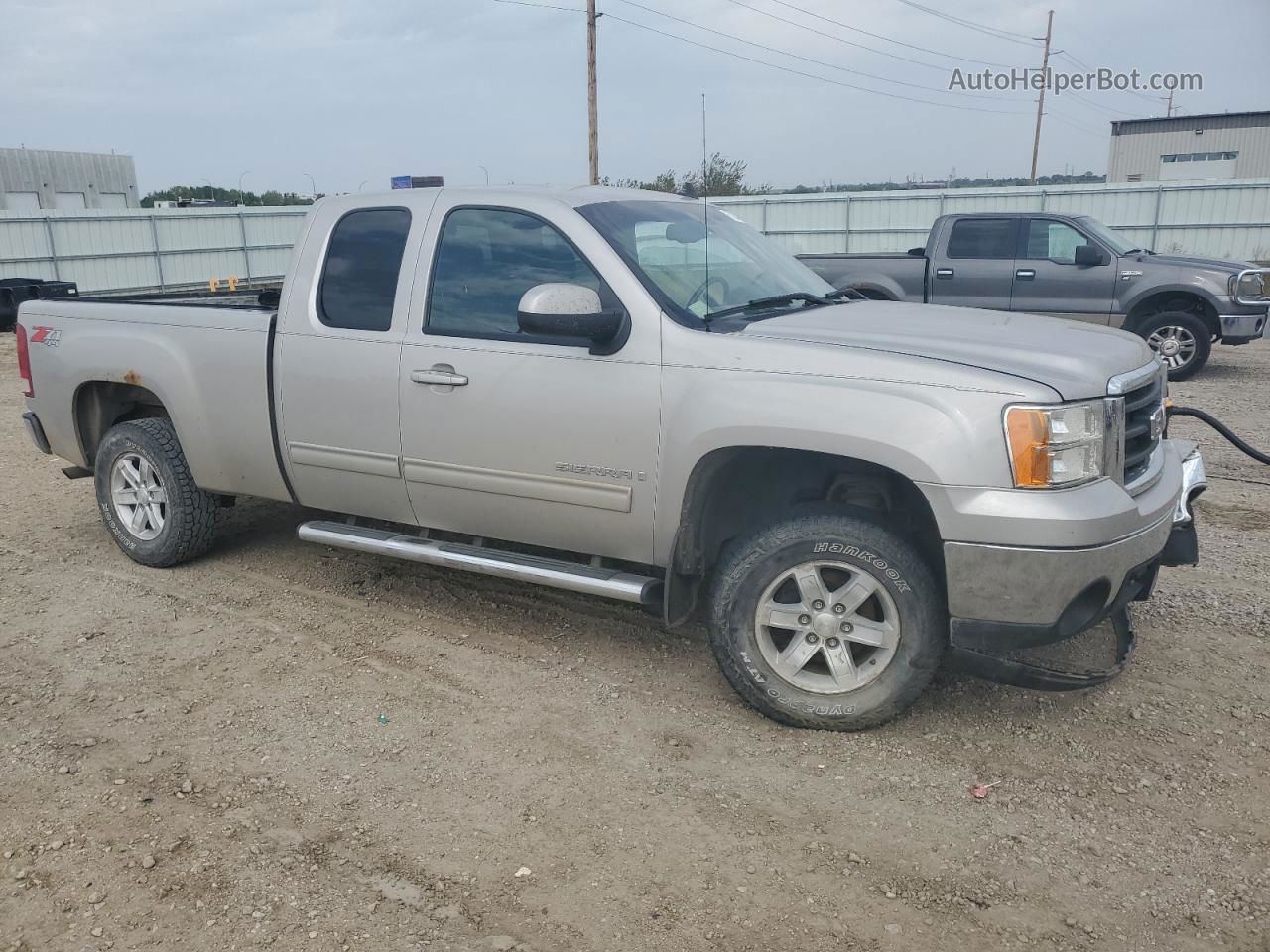 2008 Gmc Sierra K1500 Gray vin: 2GTEK190881213030