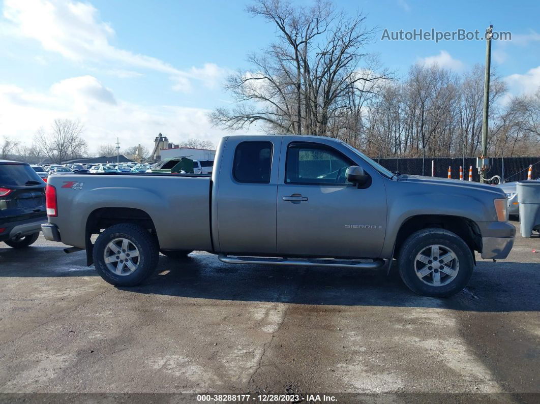 2008 Gmc Sierra 1500 Slt Gray vin: 2GTEK190981258946