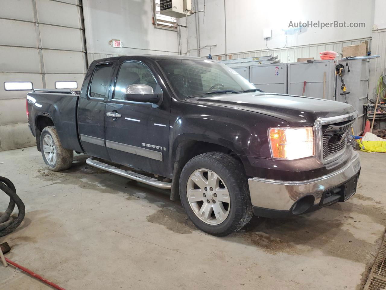 2008 Gmc Sierra K1500 Black vin: 2GTEK190981278968