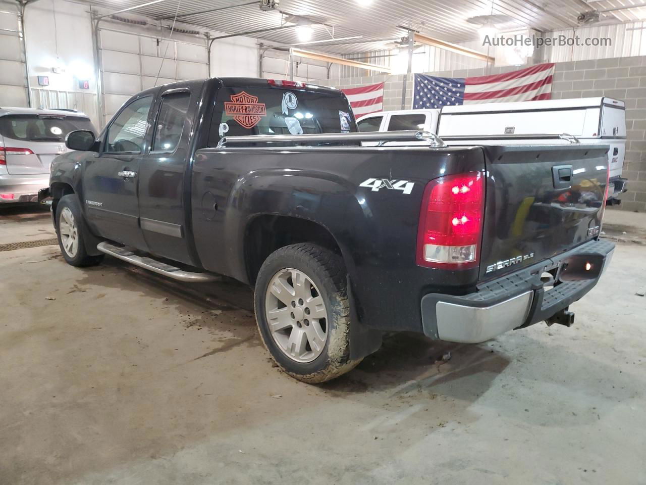 2008 Gmc Sierra K1500 Black vin: 2GTEK190981278968