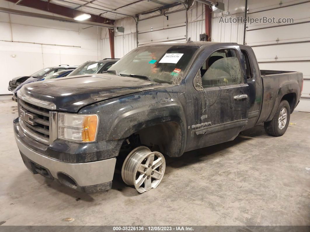 2007 Gmc Sierra 1500 Sle1 Blue vin: 2GTEK19J071640435