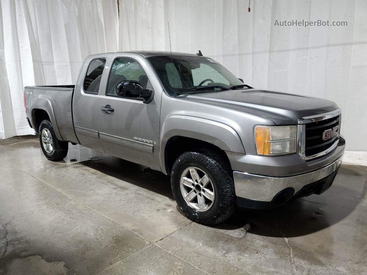 2008 Gmc Sierra K1500 Gray vin: 2GTEK19J081241848