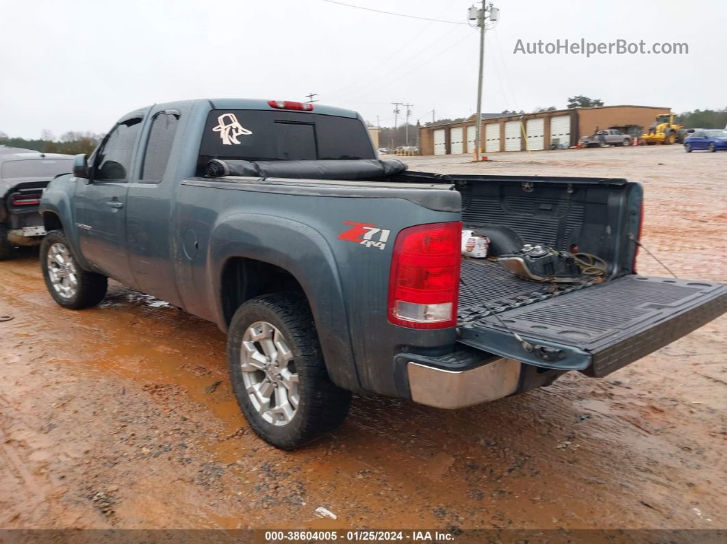 2008 Gmc Sierra 1500 Slt Light Blue vin: 2GTEK19J081298146