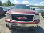 2008 Gmc Sierra K1500 Burgundy vin: 2GTEK19J181222483