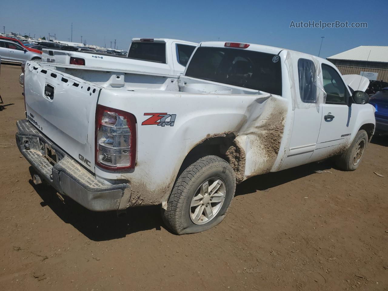 2008 Gmc Sierra K1500 Белый vin: 2GTEK19J181283638