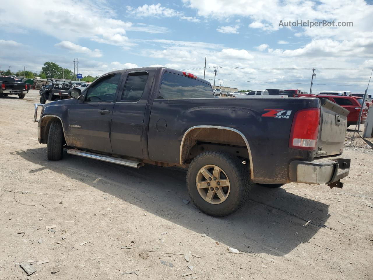 2008 Gmc Sierra K1500 Purple vin: 2GTEK19J381221710