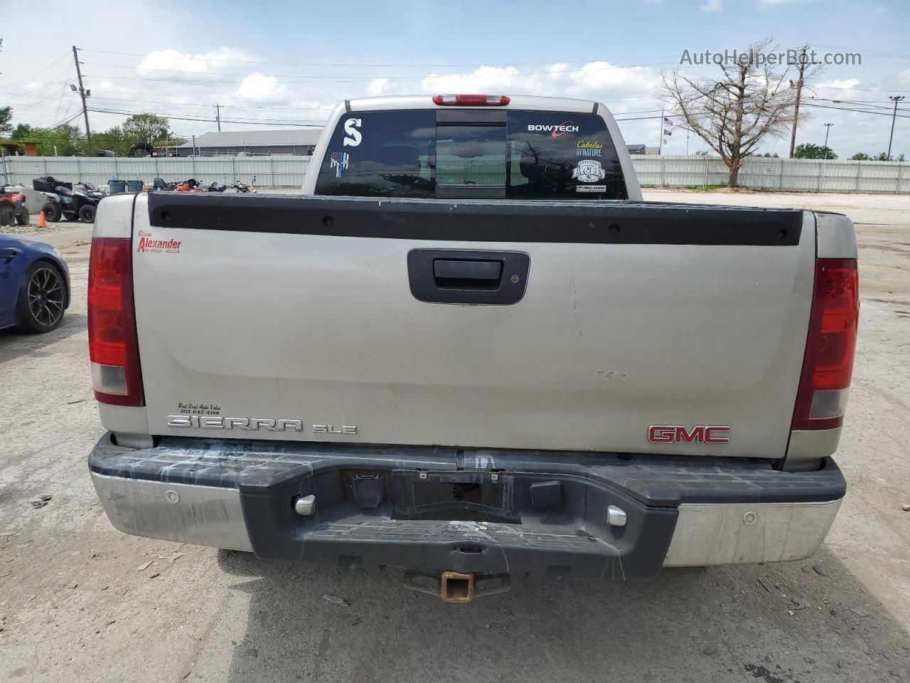 2008 Gmc Sierra K1500 Silver vin: 2GTEK19J381298870