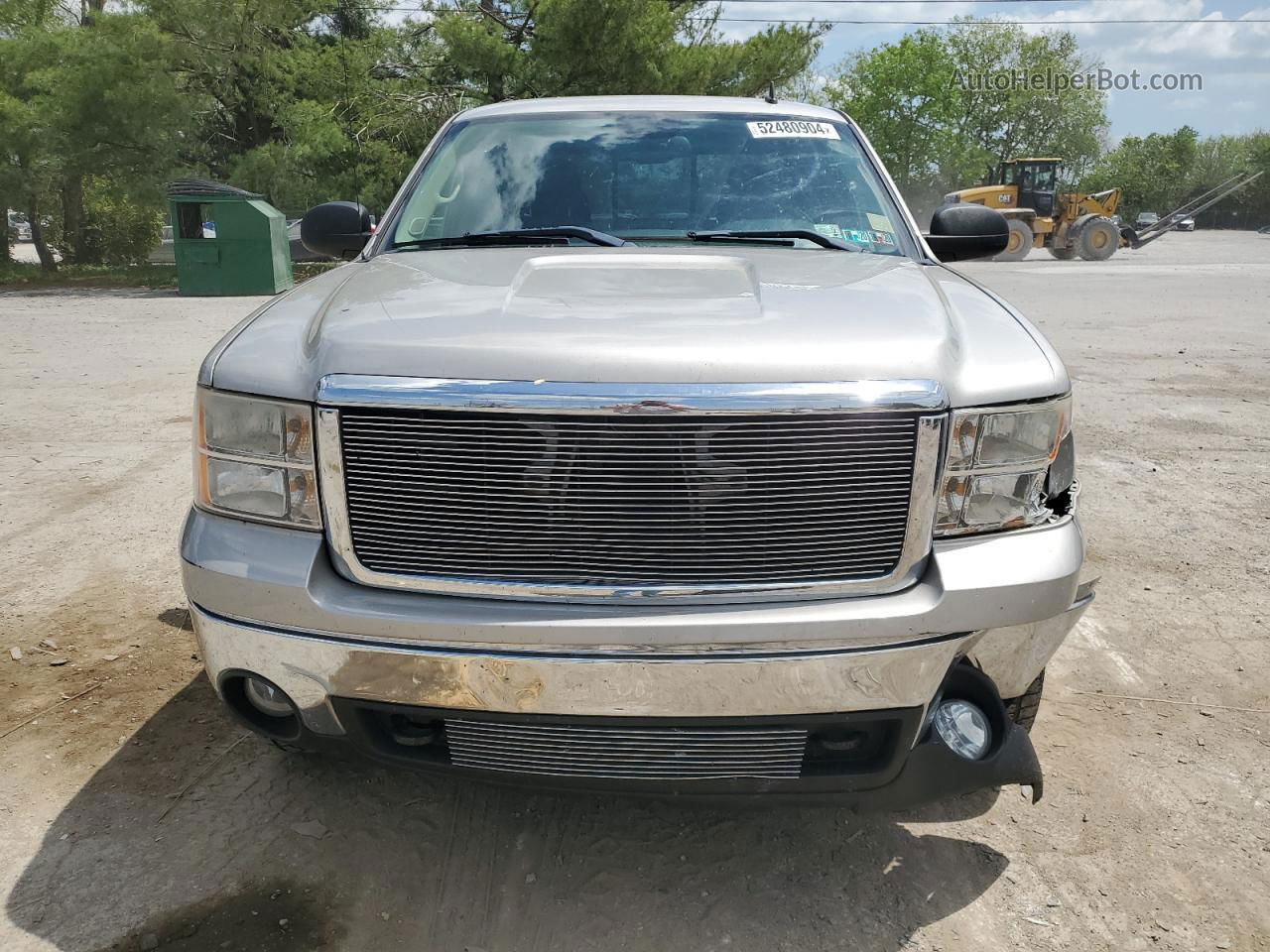 2008 Gmc Sierra K1500 Silver vin: 2GTEK19J381298870