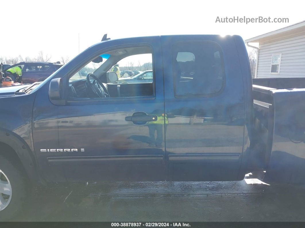 2008 Gmc Sierra 1500 Sle1 Синий vin: 2GTEK19J481280037