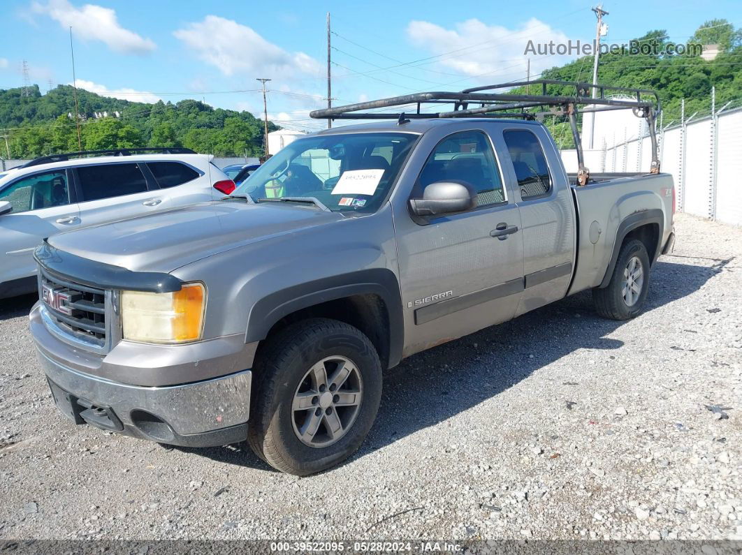 2008 Gmc Sierra 1500 Sle1 Gray vin: 2GTEK19J481303154