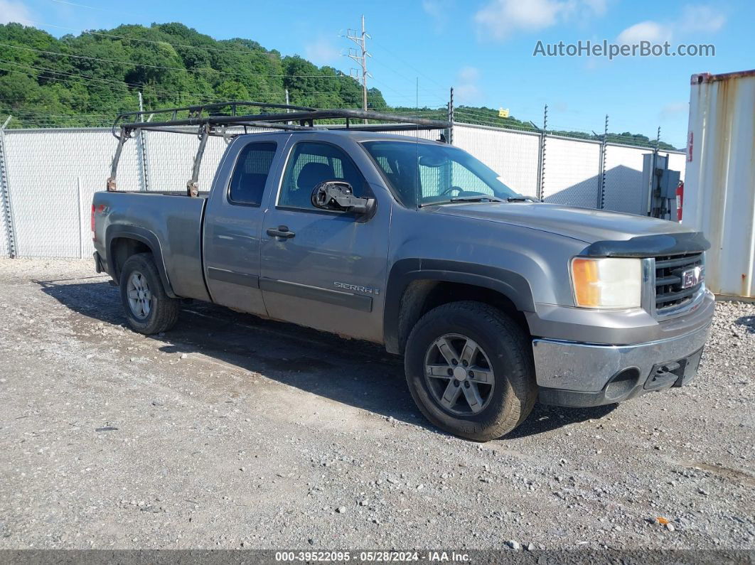 2008 Gmc Sierra 1500 Sle1 Gray vin: 2GTEK19J481303154