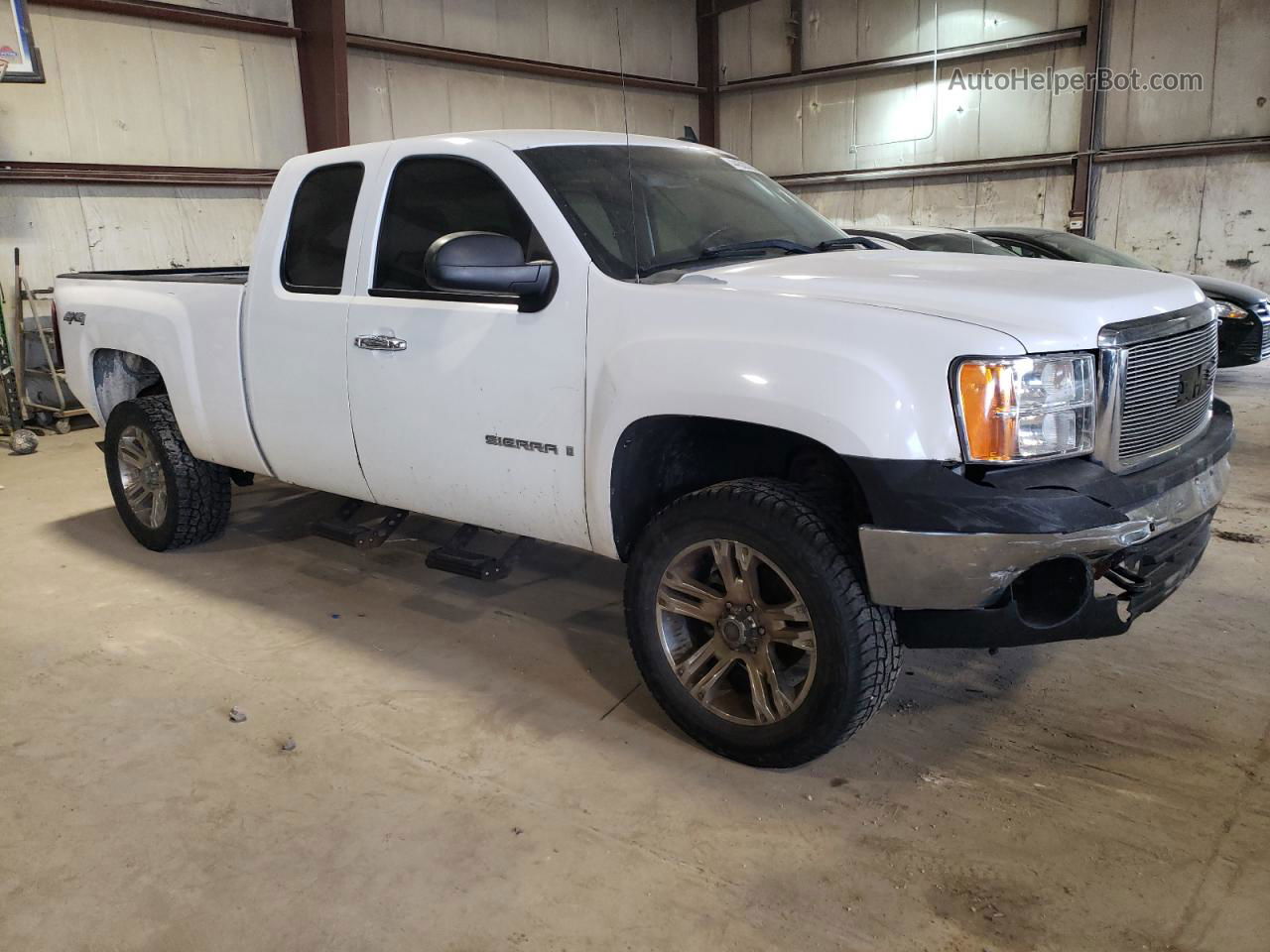 2008 Gmc Sierra K1500 White vin: 2GTEK19J581246740