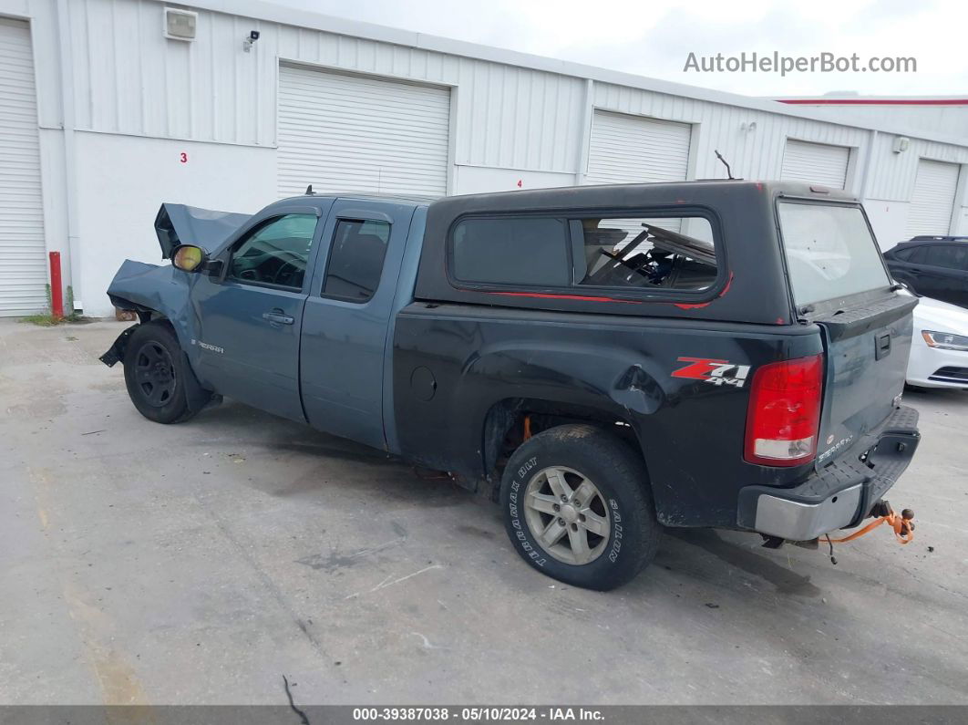 2008 Gmc Sierra 1500 Slt Blue vin: 2GTEK19J581305222