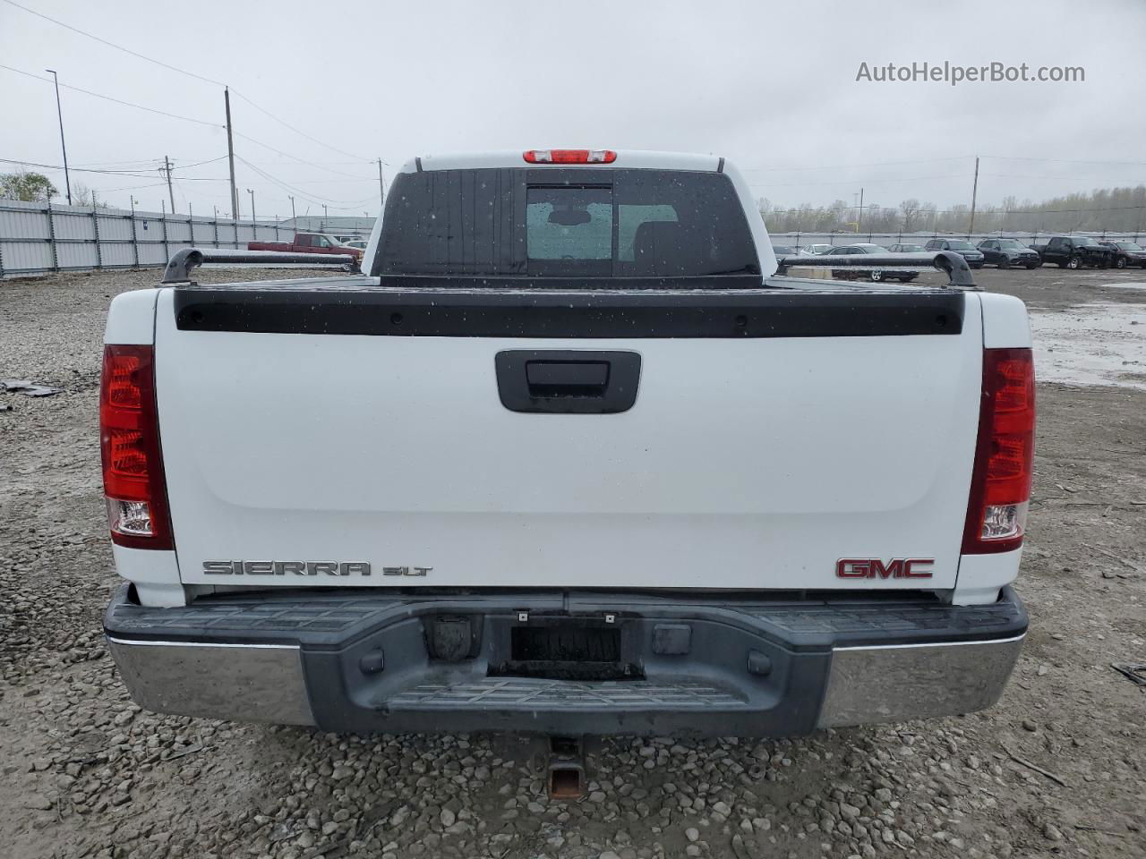 2008 Gmc Sierra K1500 White vin: 2GTEK19J681270626