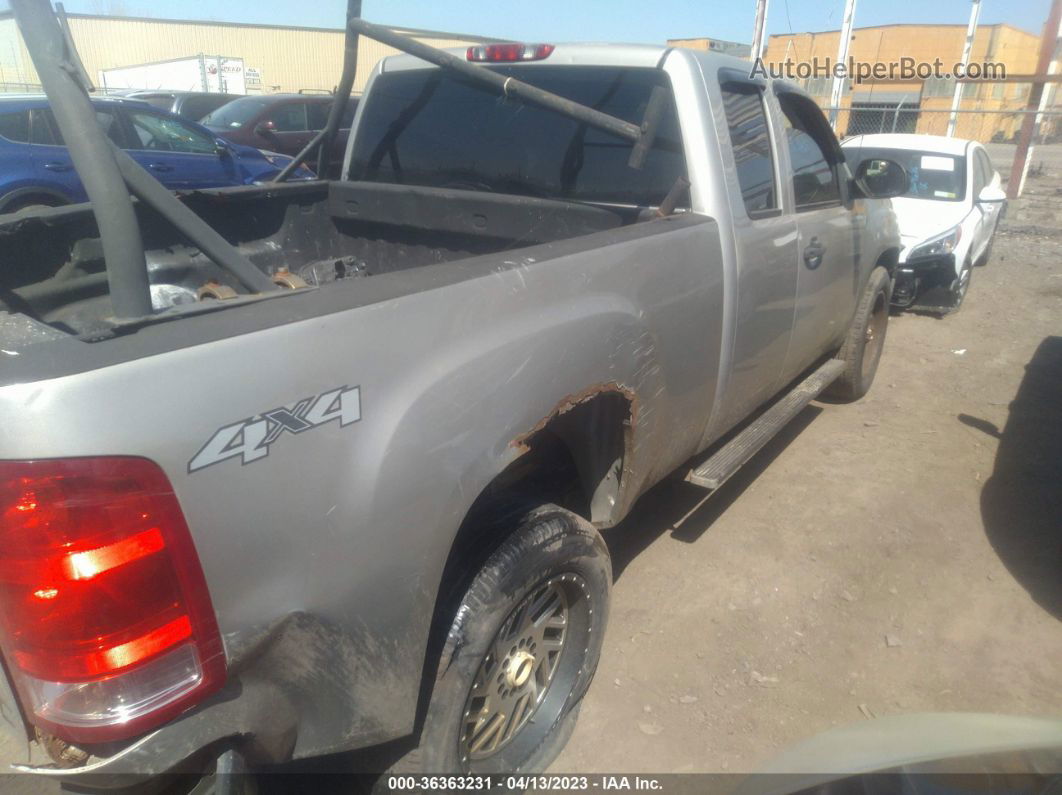 2008 Gmc Sierra 1500 Work Truck Silver vin: 2GTEK19J781339534