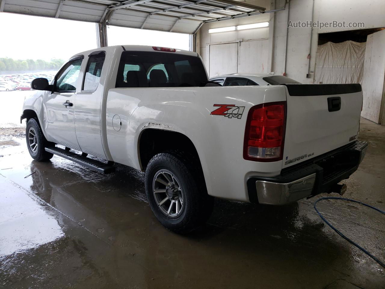 2008 Gmc Sierra K1500 White vin: 2GTEK19J881174092