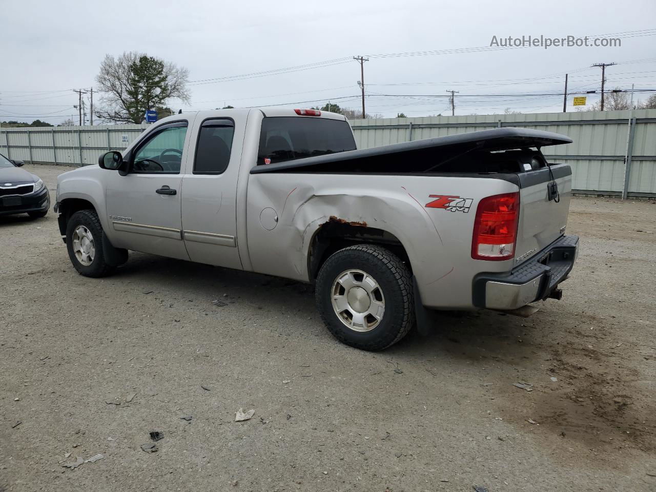 2008 Gmc Sierra K1500 Серебряный vin: 2GTEK19J881259790