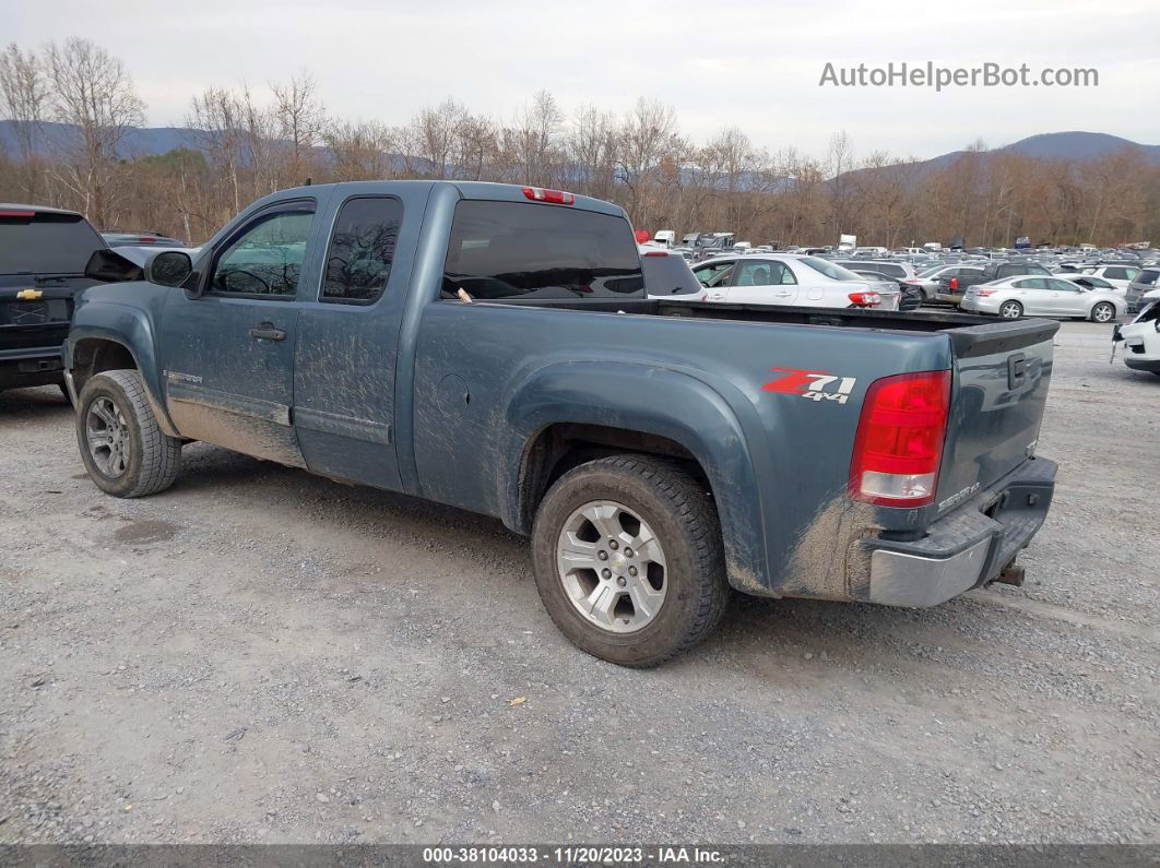 2007 Gmc Sierra 1500 Sle2 Blue vin: 2GTEK19J971597987