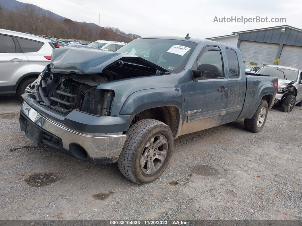 2007 Gmc Sierra 1500 Sle2 Blue vin: 2GTEK19J971597987