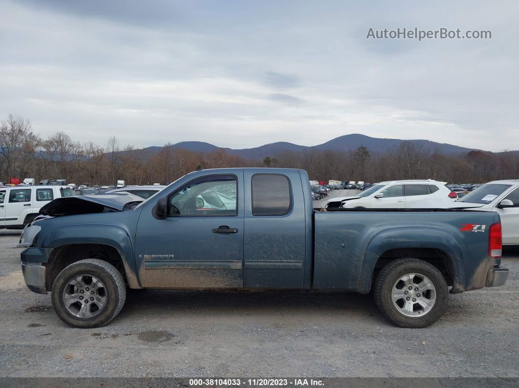 2007 Gmc Sierra 1500 Sle2 Blue vin: 2GTEK19J971597987