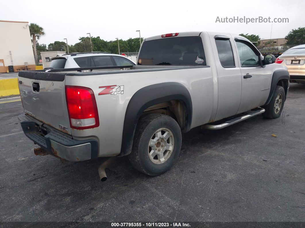 2007 Gmc Sierra 1500 Sle1 Silver vin: 2GTEK19JX71585069