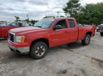 2008 Gmc Sierra K1500 Red vin: 2GTEK19JX81317253