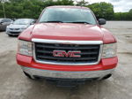 2008 Gmc Sierra K1500 Red vin: 2GTEK19JX81317253