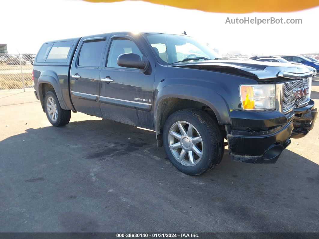 2008 Gmc Sierra 1500 Denali Black vin: 2GTEK638881262000