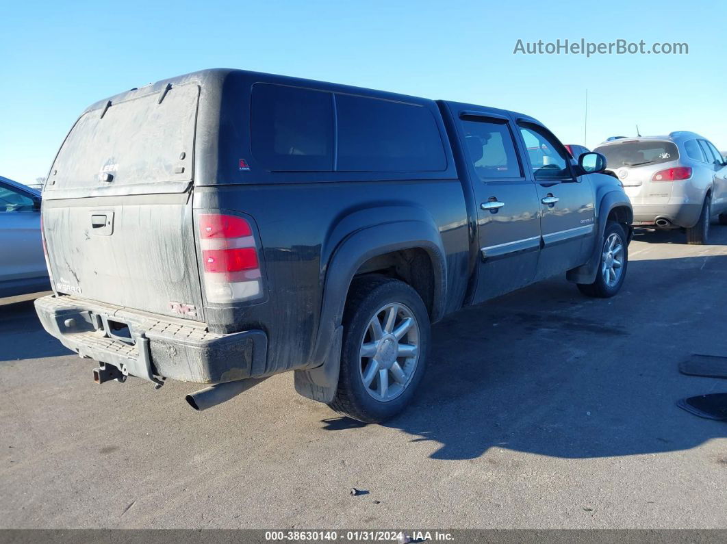 2008 Gmc Sierra 1500 Denali Black vin: 2GTEK638881262000