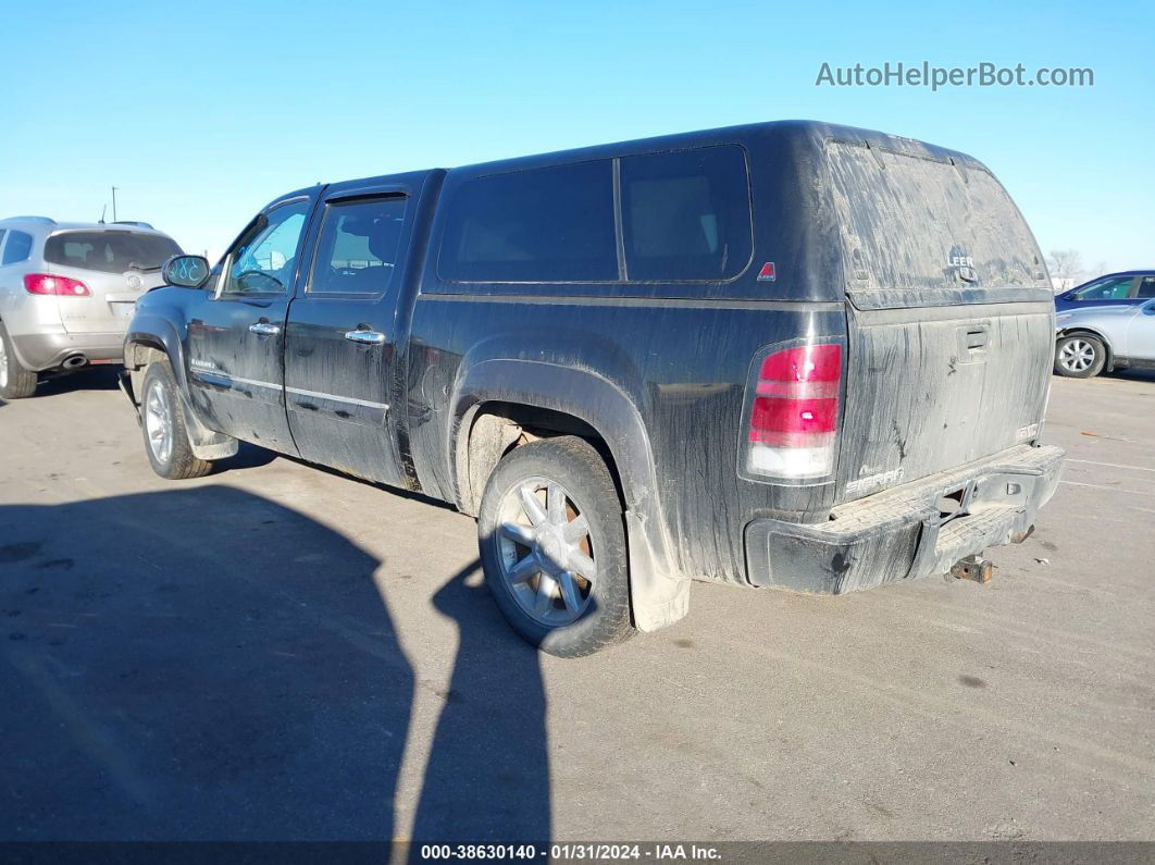 2008 Gmc Sierra 1500 Denali Black vin: 2GTEK638881262000