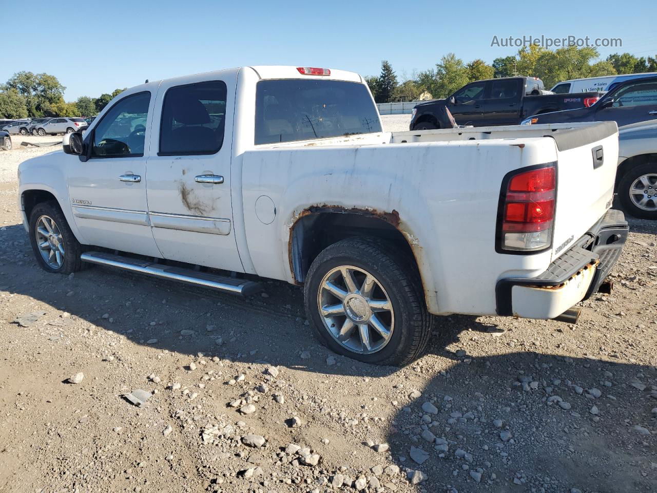 2008 Gmc New Sierra K1500 Denali White vin: 2GTEK638981169549