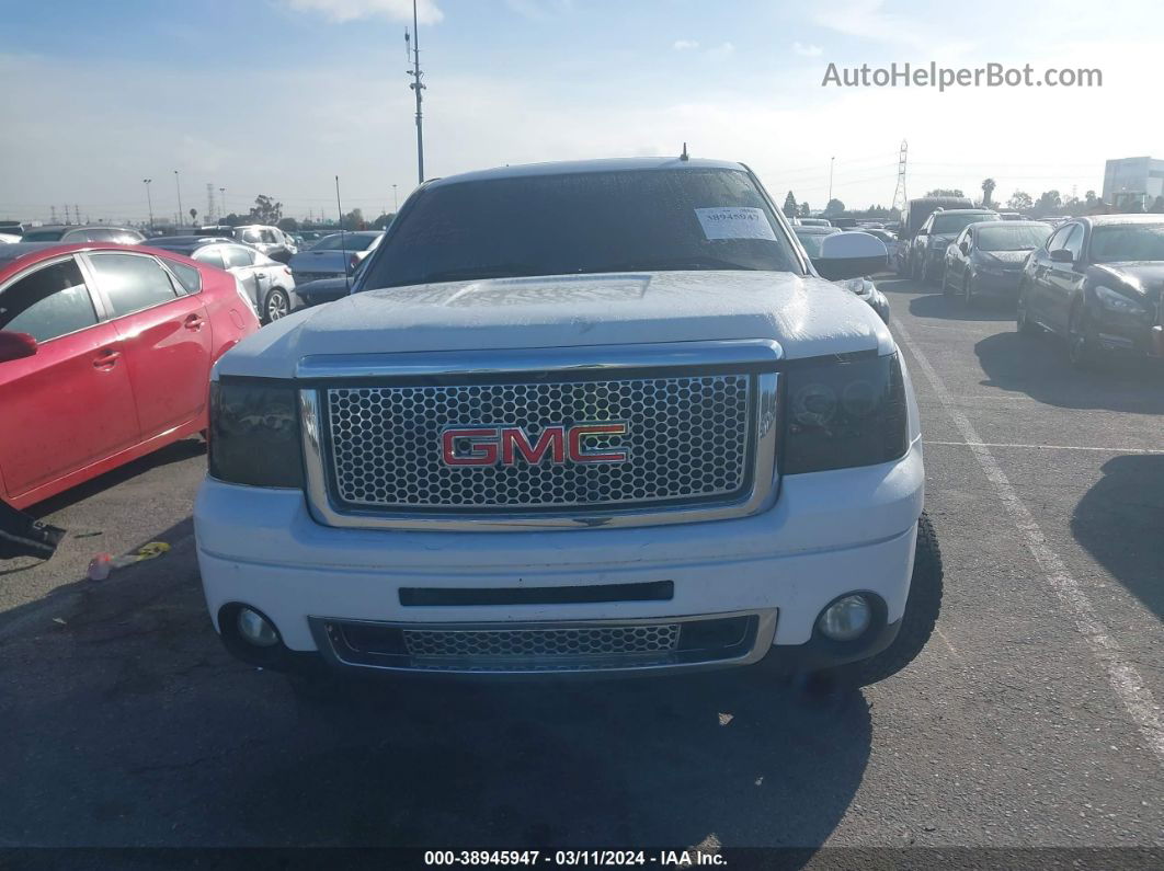 2008 Gmc Sierra 1500 Denali Белый vin: 2GTEK638981311558