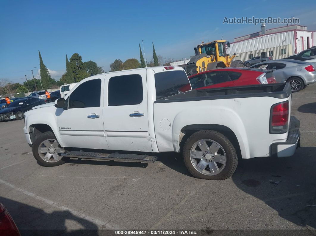 2008 Gmc Sierra 1500 Denali Белый vin: 2GTEK638981311558