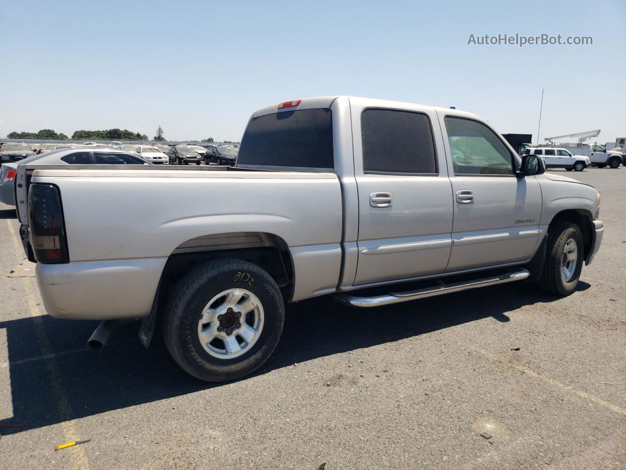 2007 Gmc Sierra K1500 Denali Classic Silver vin: 2GTEK63N071100754