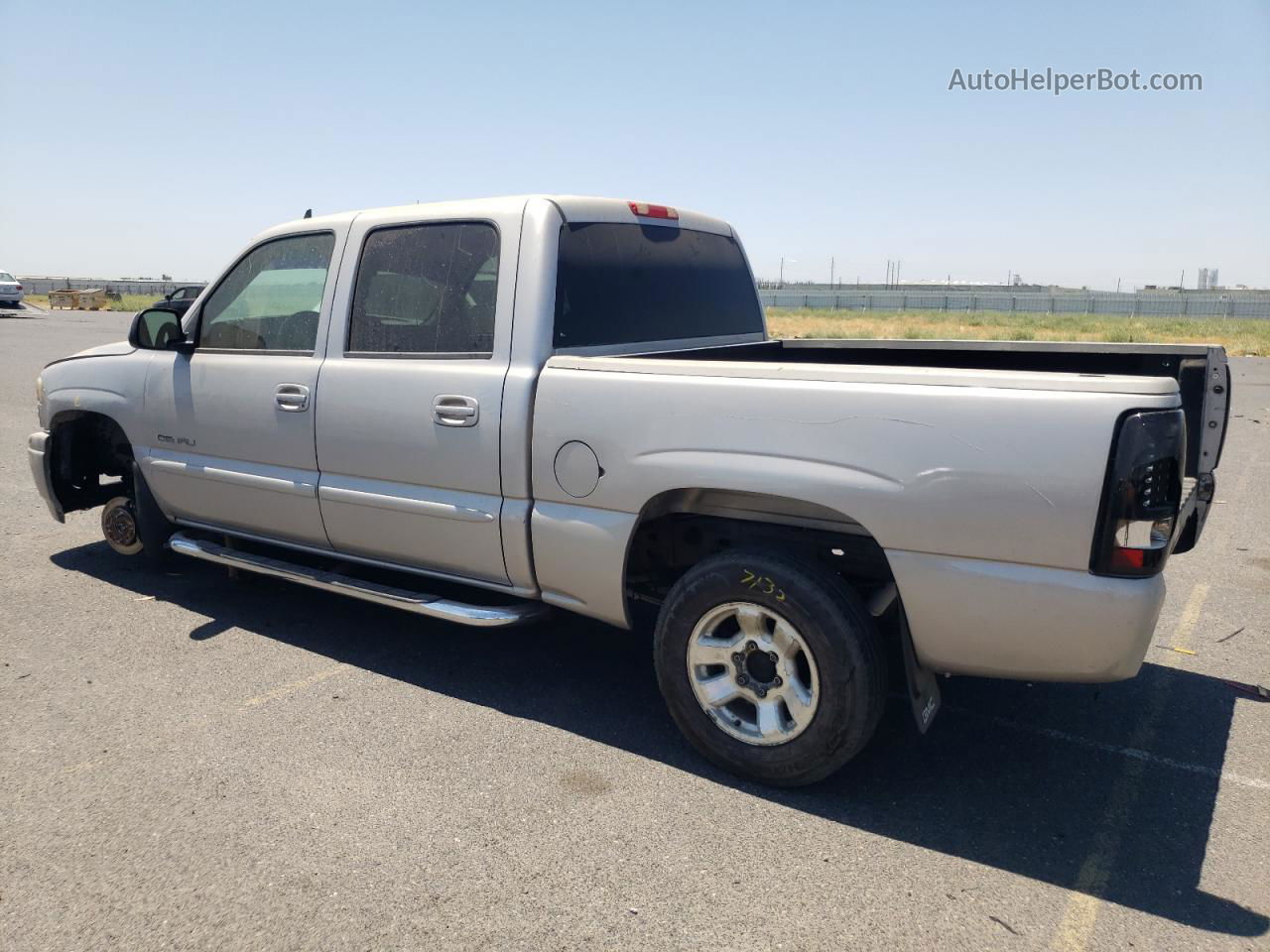 2007 Gmc Sierra K1500 Denali Classic Silver vin: 2GTEK63N071100754