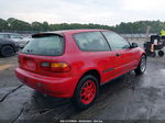 1994 Honda Civic Cx Красный vin: 2HGEH2350RH500798