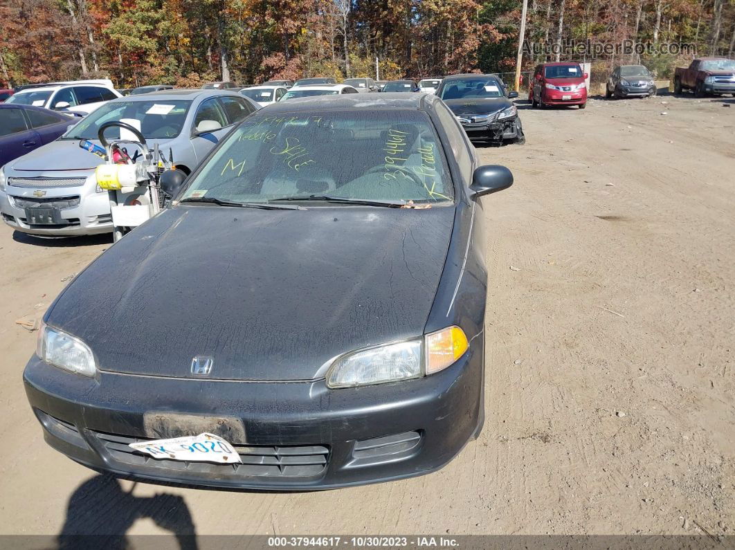 1993 Honda Civic Cx Black vin: 2HGEH2352PH526476