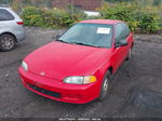 1995 Honda Civic Cx Red vin: 2HGEH2356SH512637