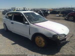 1993 Honda Civic Cx Белый vin: 2HGEH2357PH513058